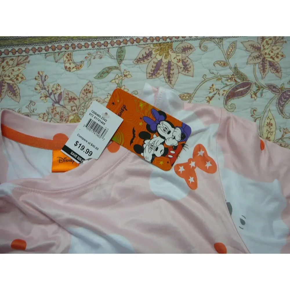 Disney Women's Medium Pink Sleep Wear Top NWT - Picture 4 of 4